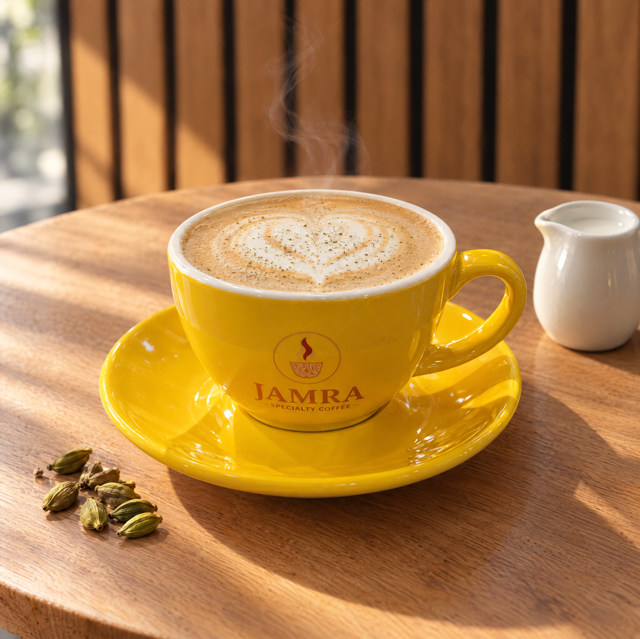 Hot Mofawar Latte.