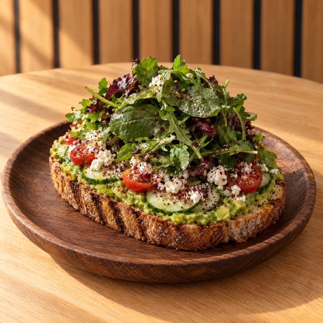 Sana'ani Avocado Toast.