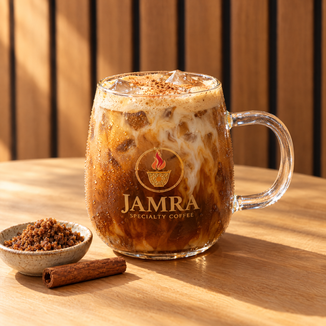 Iced Brown Sugar Shaken Espresso.